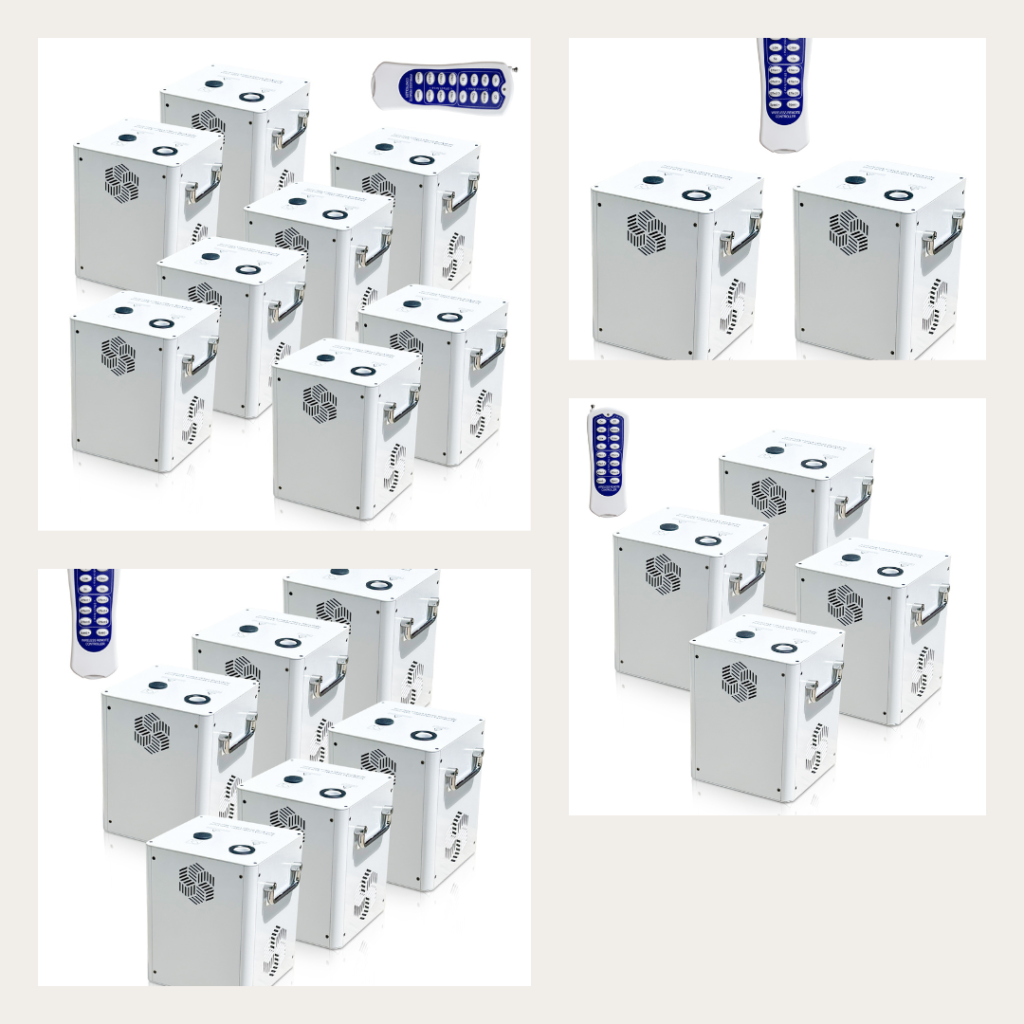 Cold spark machines